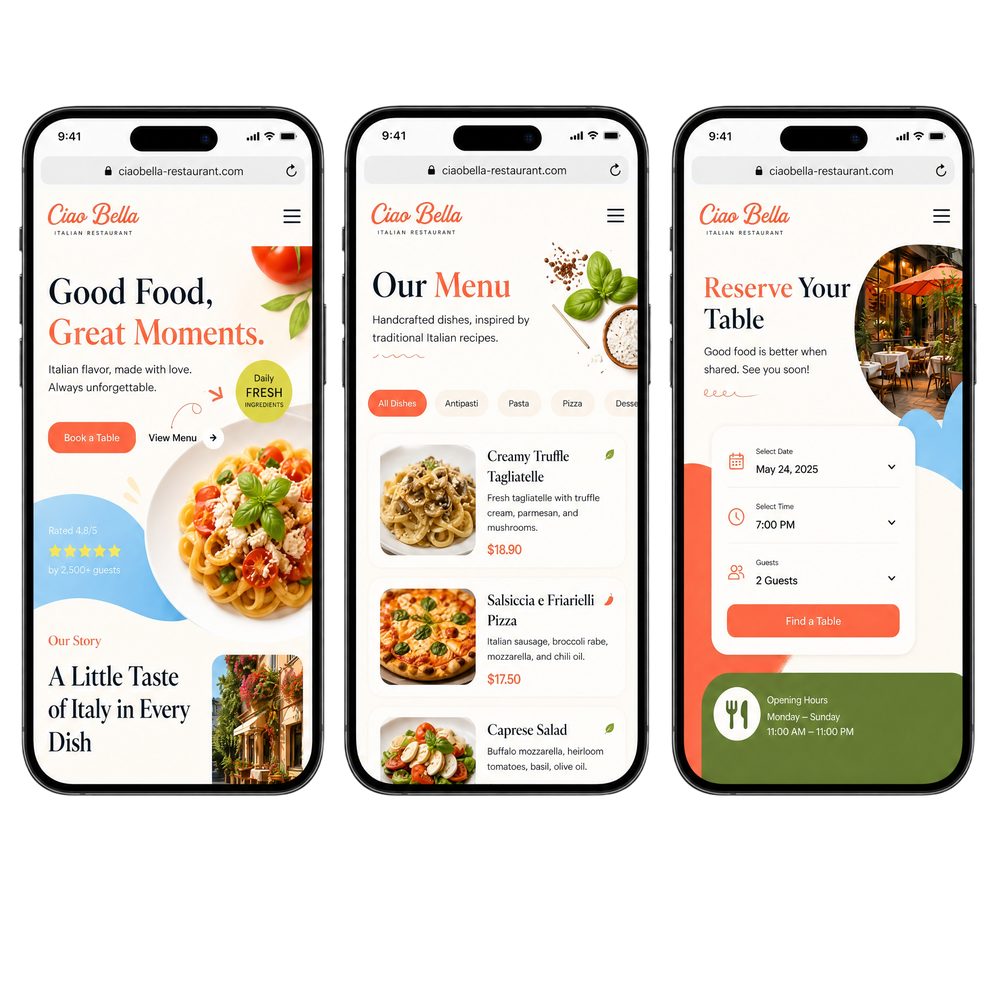 Outil de réservation en ligne par Arial Studio