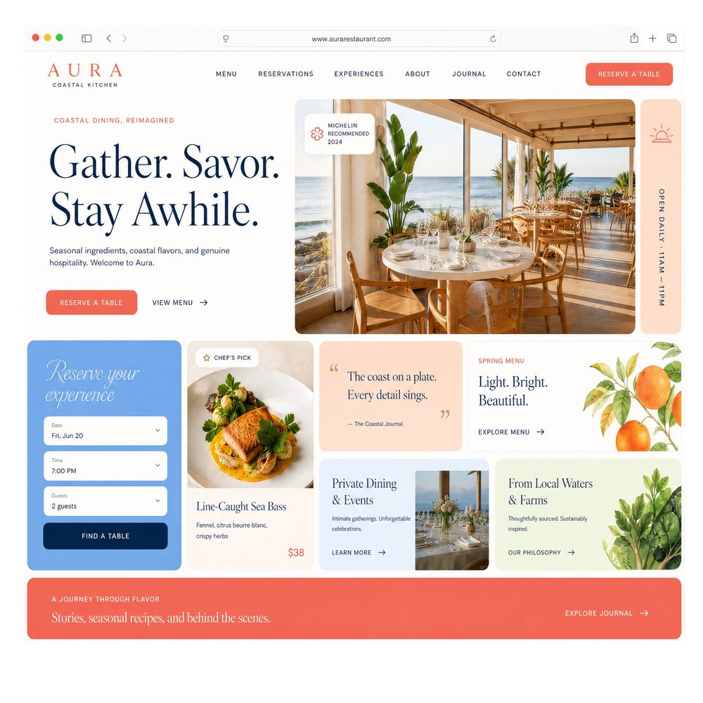 Landing page de conversion par Arial Studio